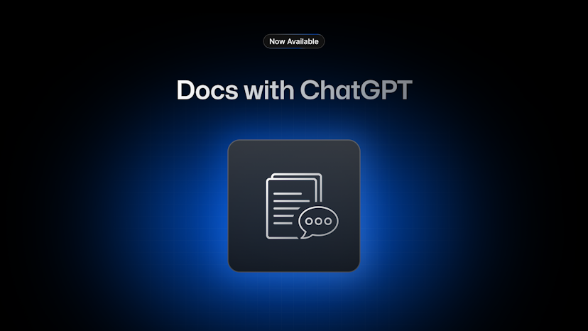 Cover of Better Docs with ChatGPT support