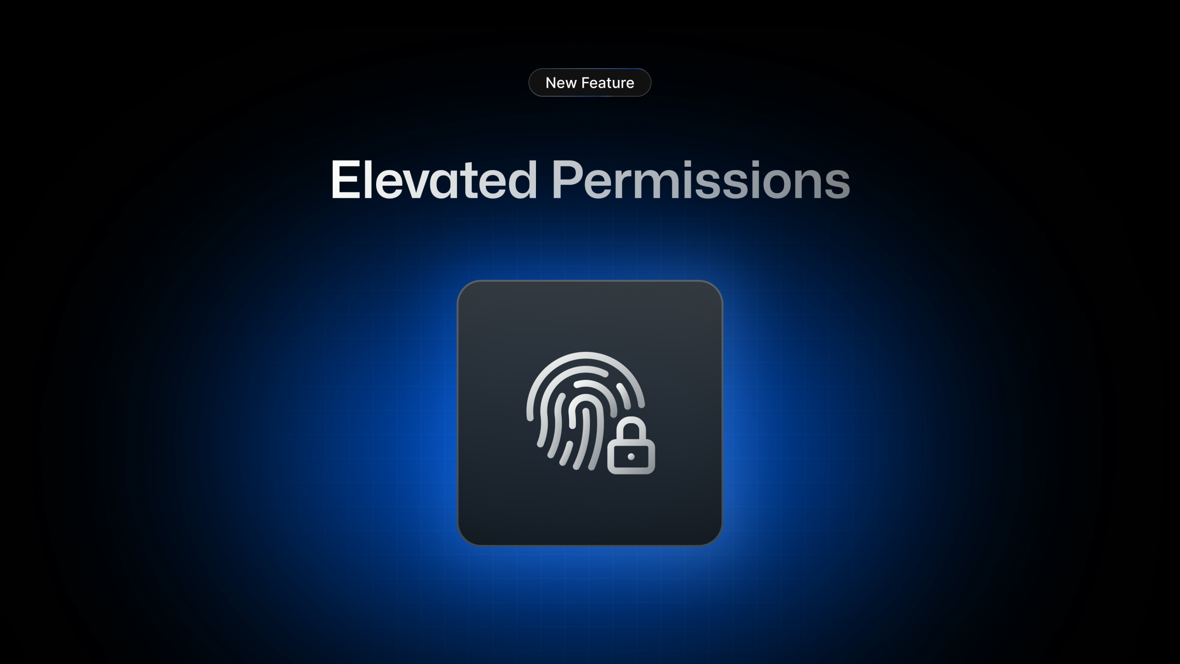 Banner of Elevated Permissions
