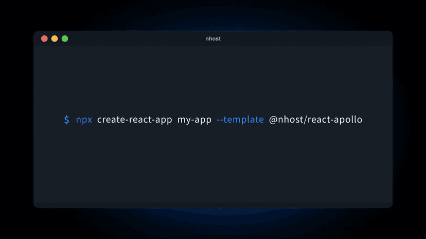 Cover of New React Template and Example Project