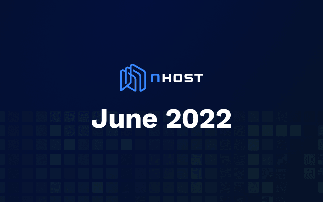 Cover of Nhost June 2022