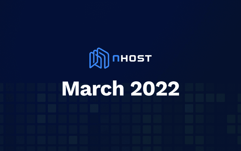 Cover of Nhost March 2022