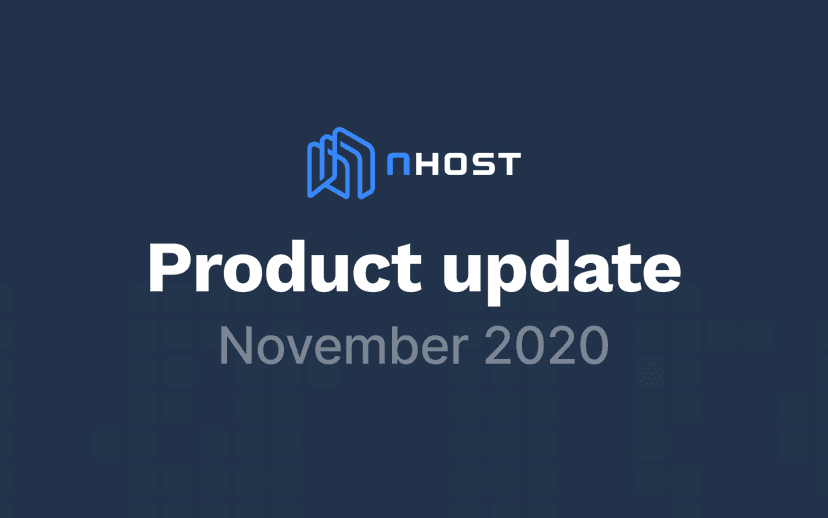 Cover of Nhost November 2020