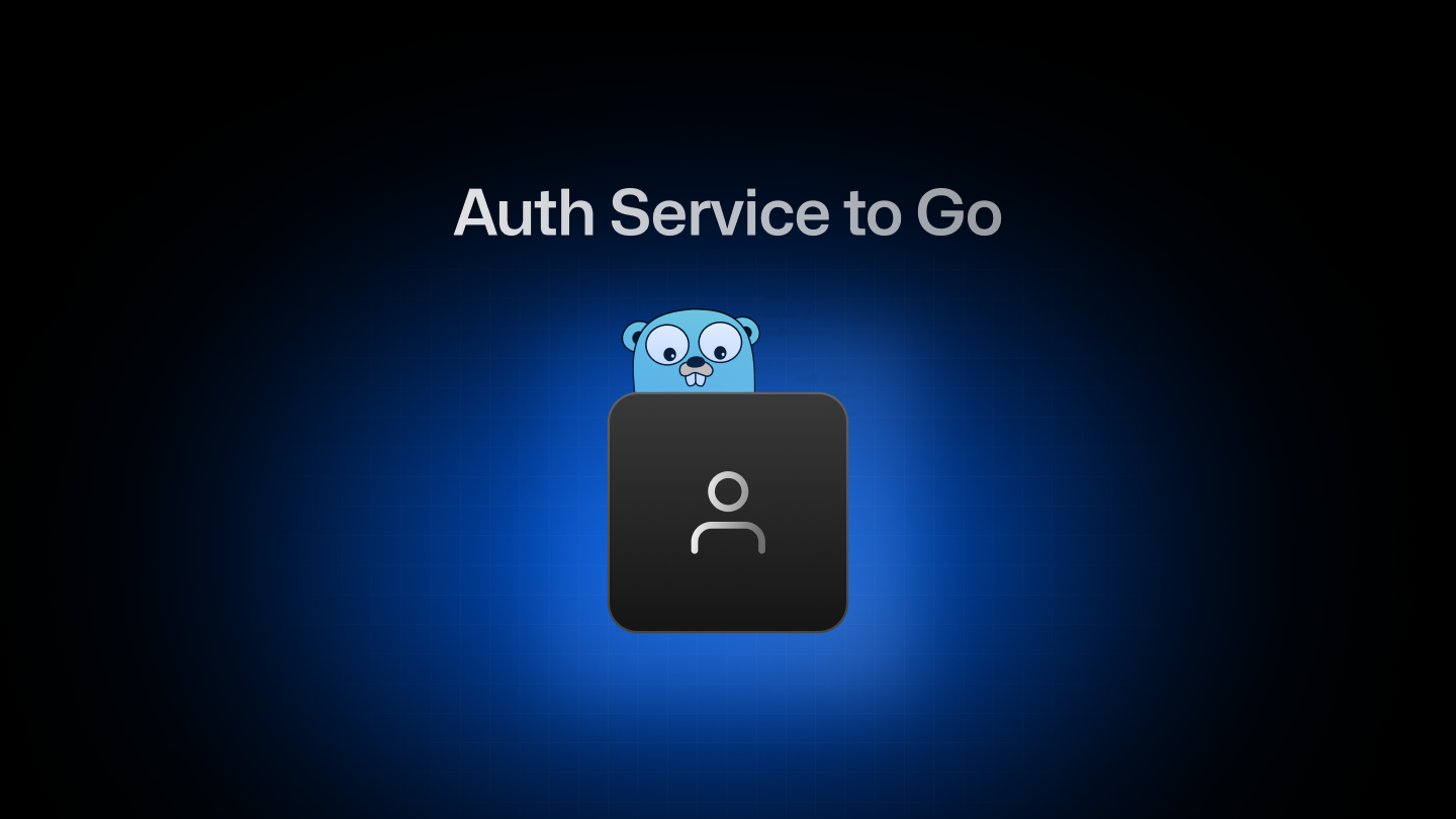 Banner of Auth Service to Go