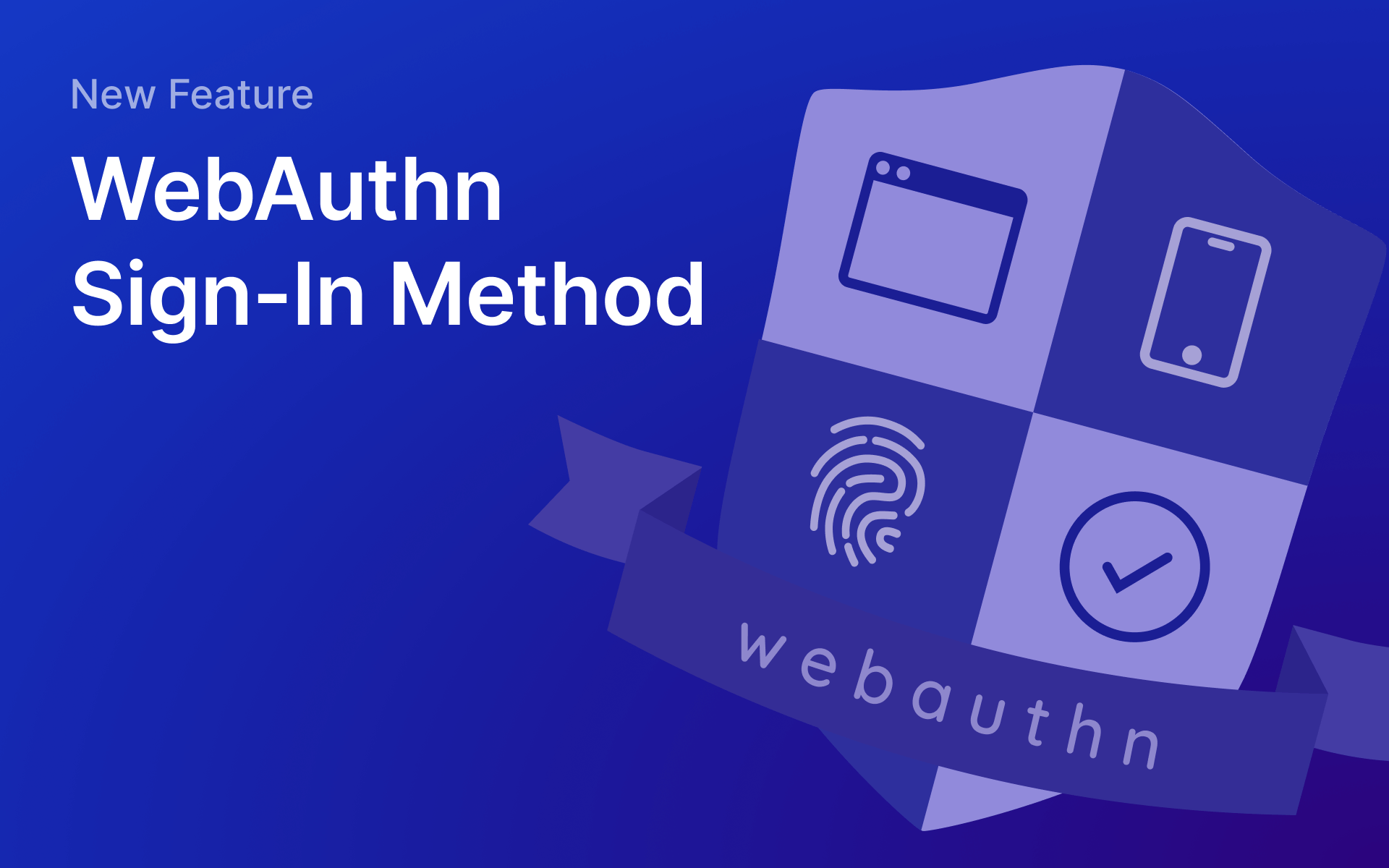 WebAUthn Sign-In Method